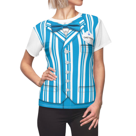 Blue Dapper Dan Shirt, The Dapper Dans Costume