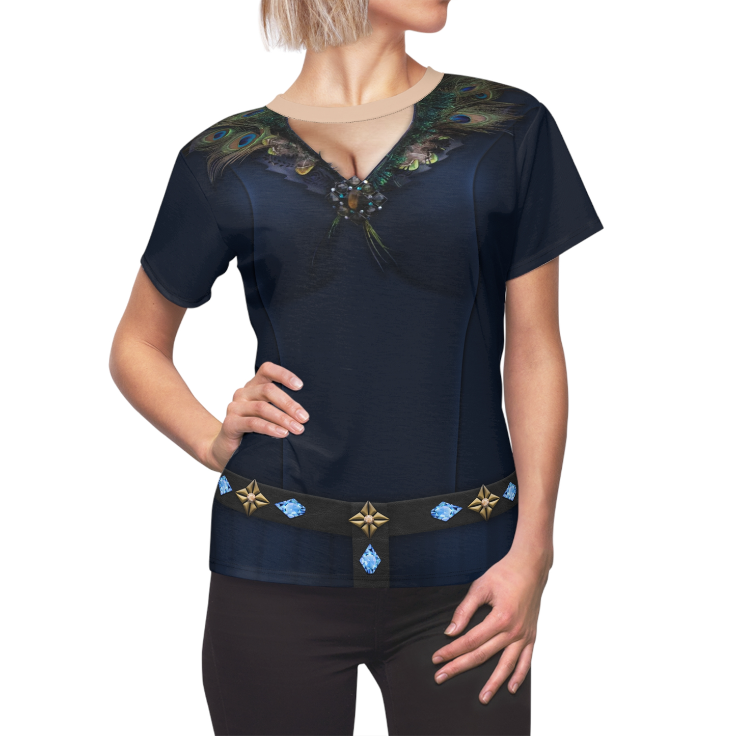 Giselle Philip Blue Women's Shirt, Disenchanted Costume