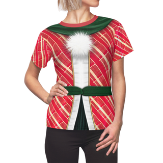 Minnie Mouse Christmas Women's Shirt, Disney Christmas Holiday Party Costume