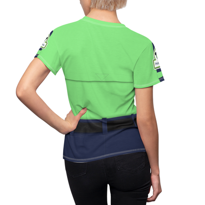 Photopass Cast Member Green Uniforms Women's Shirt, Disney Cast Member Costume