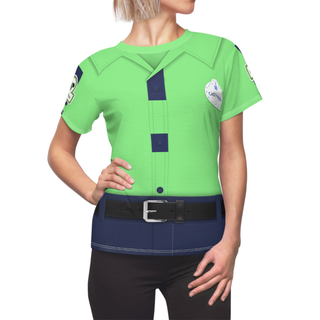 Photopass Cast Member Green Uniforms Women's Shirt, Disney Cast Member Costume