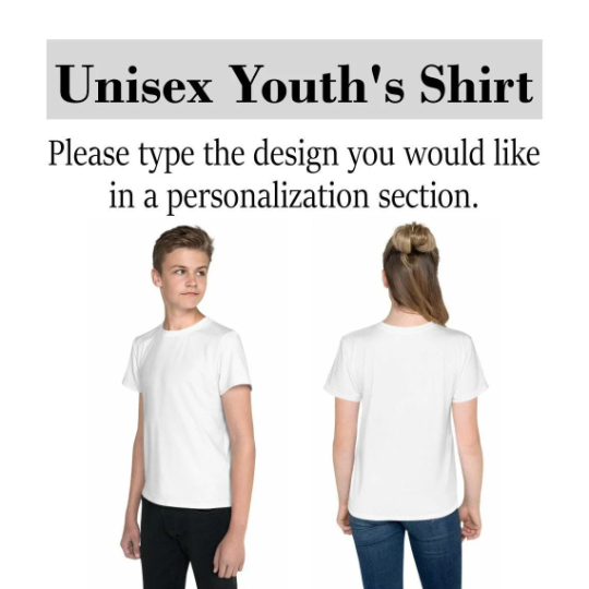 Custom Unisex AOP Youth Crew Neck Shirt