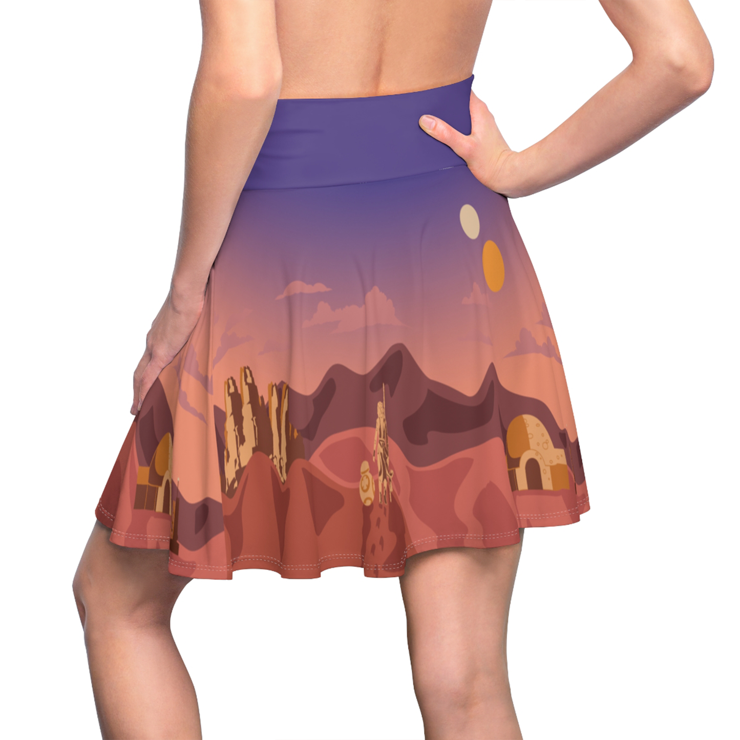 Tatooine Pattern Skirt, Star Wars Costume