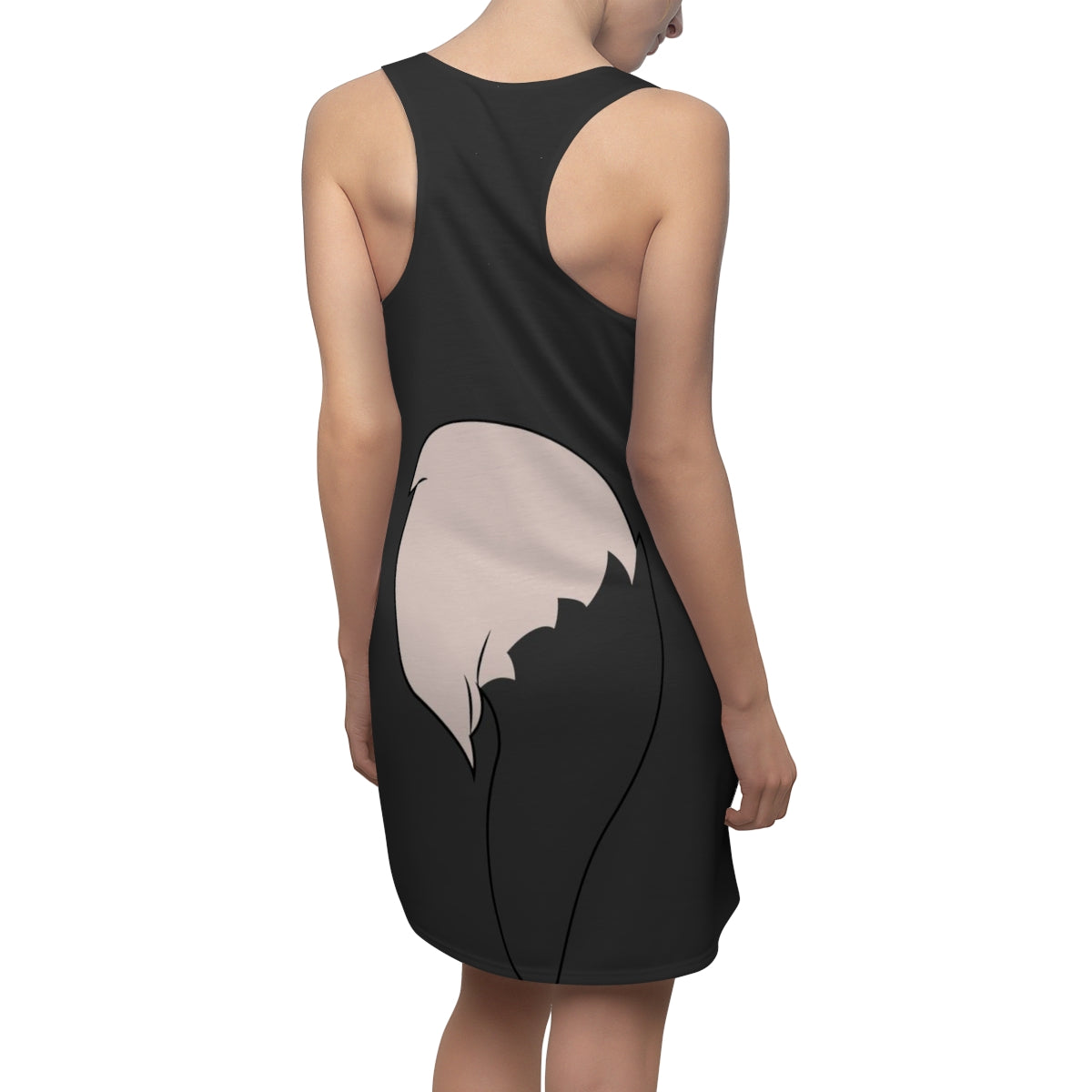 Lucifer Cat Sleeveless Dress, Disney Cinderella Cosplay Costume