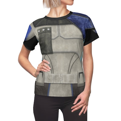 Captain Rex Women Shirt, Star Wars Costume